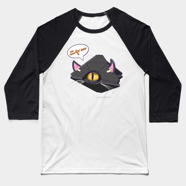 Destiny Cat Ghost Shell Baseball T-Shirt by itWinter